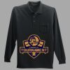 Long Sleeve Silk Touch Polo with Pocket Thumbnail
