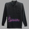Long Sleeve Silk Touch Polo with Pocket Thumbnail