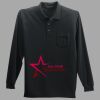 Long Sleeve Silk Touch Polo with Pocket Thumbnail