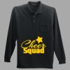 Long Sleeve Silk Touch Polo with Pocket Thumbnail