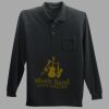 Long Sleeve Silk Touch Polo with Pocket Thumbnail