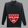Long Sleeve Silk Touch Polo with Pocket Thumbnail