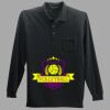 Long Sleeve Silk Touch Polo with Pocket Thumbnail