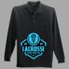 Long Sleeve Silk Touch Polo with Pocket Thumbnail