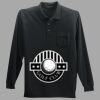 Long Sleeve Silk Touch Polo with Pocket Thumbnail