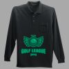 Long Sleeve Silk Touch Polo with Pocket Thumbnail
