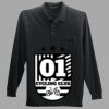 Long Sleeve Silk Touch Polo with Pocket Thumbnail