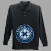 Long Sleeve Silk Touch Polo with Pocket Thumbnail
