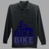Long Sleeve Silk Touch Polo with Pocket Thumbnail