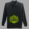 Long Sleeve Silk Touch Polo with Pocket Thumbnail