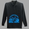 Long Sleeve Silk Touch Polo with Pocket Thumbnail