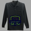 Long Sleeve Silk Touch Polo with Pocket Thumbnail
