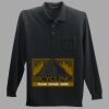 Long Sleeve Silk Touch Polo with Pocket Thumbnail