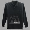 Long Sleeve Silk Touch Polo with Pocket Thumbnail