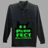 Long Sleeve Silk Touch Polo with Pocket Thumbnail