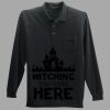 Long Sleeve Silk Touch Polo with Pocket Thumbnail