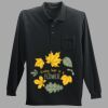Long Sleeve Silk Touch Polo with Pocket Thumbnail