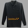 Long Sleeve Silk Touch Polo with Pocket Thumbnail