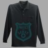 Long Sleeve Silk Touch Polo with Pocket Thumbnail