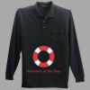 Long Sleeve Silk Touch Polo with Pocket Thumbnail