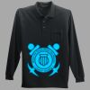 Long Sleeve Silk Touch Polo with Pocket Thumbnail