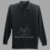 Long Sleeve Silk Touch Polo with Pocket Thumbnail