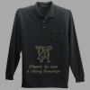 Long Sleeve Silk Touch Polo with Pocket Thumbnail