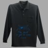 Long Sleeve Silk Touch Polo with Pocket Thumbnail