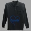 Long Sleeve Silk Touch Polo with Pocket Thumbnail