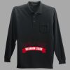 Long Sleeve Silk Touch Polo with Pocket Thumbnail