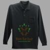 Long Sleeve Silk Touch Polo with Pocket Thumbnail