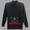 Long Sleeve Silk Touch Polo with Pocket Thumbnail
