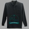 Long Sleeve Silk Touch Polo with Pocket Thumbnail