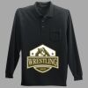 Long Sleeve Silk Touch Polo with Pocket Thumbnail
