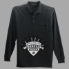 Long Sleeve Silk Touch Polo with Pocket Thumbnail