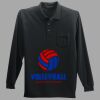 Long Sleeve Silk Touch Polo with Pocket Thumbnail