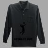 Long Sleeve Silk Touch Polo with Pocket Thumbnail