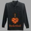 Long Sleeve Silk Touch Polo with Pocket Thumbnail