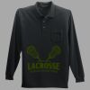 Long Sleeve Silk Touch Polo with Pocket Thumbnail