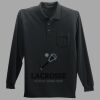 Long Sleeve Silk Touch Polo with Pocket Thumbnail