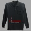 Long Sleeve Silk Touch Polo with Pocket Thumbnail