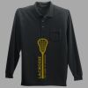 Long Sleeve Silk Touch Polo with Pocket Thumbnail