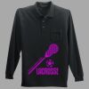 Long Sleeve Silk Touch Polo with Pocket Thumbnail