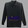 Long Sleeve Silk Touch Polo with Pocket Thumbnail