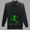 Long Sleeve Silk Touch Polo with Pocket Thumbnail