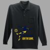 Long Sleeve Silk Touch Polo with Pocket Thumbnail