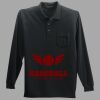 Long Sleeve Silk Touch Polo with Pocket Thumbnail