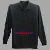Long Sleeve Silk Touch Polo with Pocket Thumbnail
