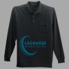 Long Sleeve Silk Touch Polo with Pocket Thumbnail