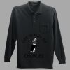 Long Sleeve Silk Touch Polo with Pocket Thumbnail